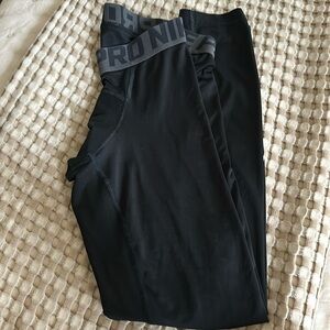 Nike Pro DriFit Compression Leggings Youth Large